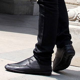 NOVO Lace-Up Genuine Leather Shoes