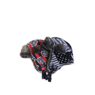 Ohkkage Fleece-Lined Biker Hat