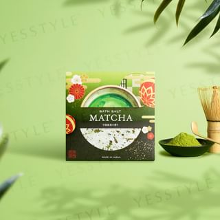 Matcha Bath Salt With Matcha Leaf 40g