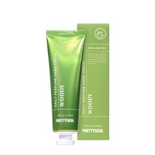 Pretty Skin - Daily Perfume Hand Cream - 5 Types Woody