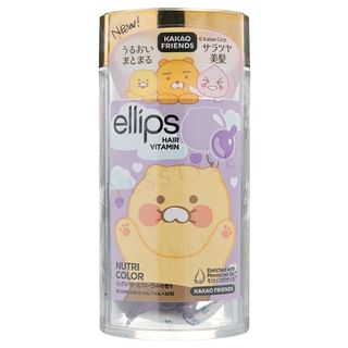 Ellips - Kakao Friends Vitamin Nutri Color Hair Oil Capsule Bottle 30 Pcs