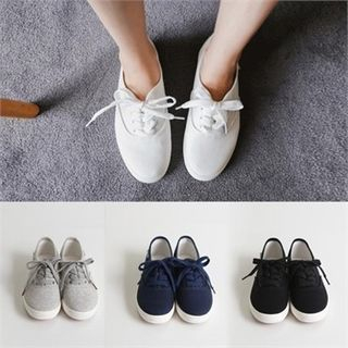 QNIGIRLS Lace-Up Sneakers