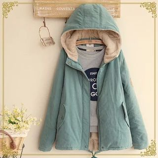 Fairyland Applique Hooded Coat