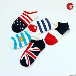 Socka Flag-Print Socks