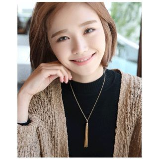 Miss21 Korea Chain-Tassel Necklace