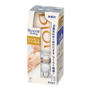 Kao - Biore U The Body Wet Skin Body Moisturizer Fragrance Free - 300ml