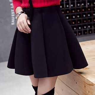 Hamoon A-Line Neoprene Skirt