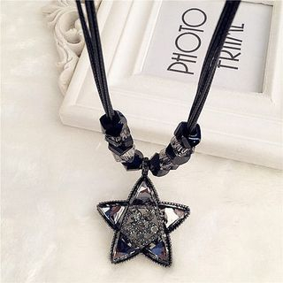 Best Jewellery Rhinestone Star Necklace