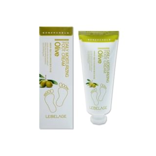 Lebelage - Daily Moisturizing Foot Cream - 3 Types Olive