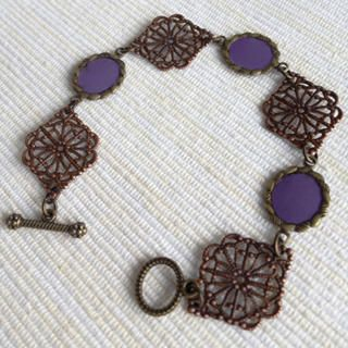MyLittleThing Vintage Prince Bracelet (Purple) One Size