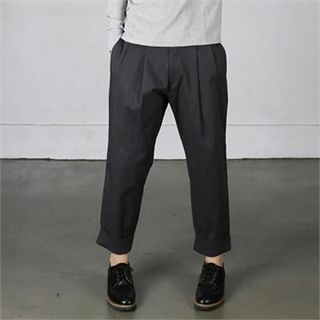 THE COVER Wide-Leg Cropped Pants