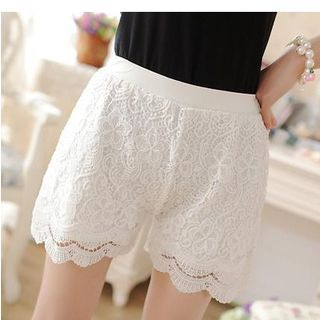 Cool Pose Lace Under Shorts
