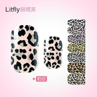 Litfly Nail Sticker (K1020) 1 pc (14 stickers)