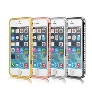 Kindtoy iPhone 5 / 5s Rhinestone Metal Hard Case
