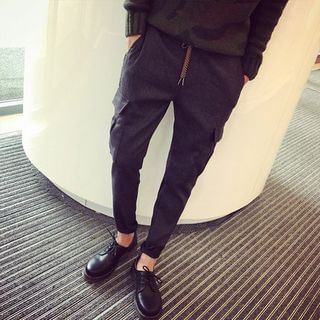 Jimboy Tie-Waist Cargo Pants