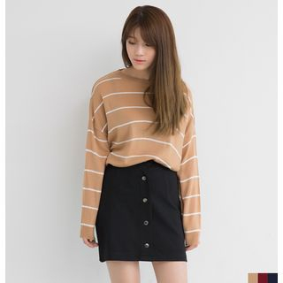 Someday, if Striped Knit Top