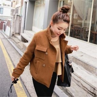QNIGIRLS Double-Breasted Jacket