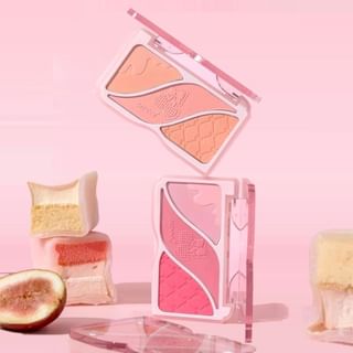 Hold Live - Triple-Color Powder Blusher (1-2) #H02 - 9G