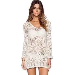 Sexy Romantie Lace Cover-Up Tunic