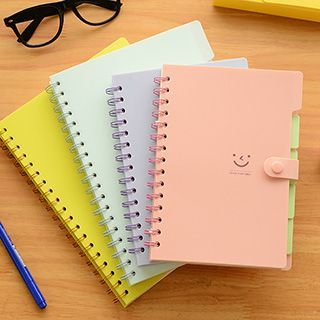 Show Home Smiley Print Medium Notebook