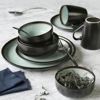 Artistique Two-tone Ceramic Cup / Bowl / Plate