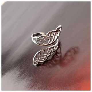 Trend Cool Leaf Open Ring