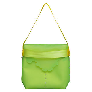 Du0 Petite Gothic Messenger Bag Green - One Size