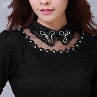 Rosa Isolde Long-Sleeve Lace Blouse