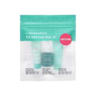 Bring Green - Tea Tree Cica Trial Kit 3 Pcs