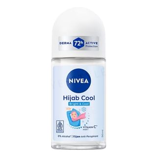 Nivea - Hijab Cool Bright & Cool Vitamin C & Mint Deodorant Roll On 50Ml
