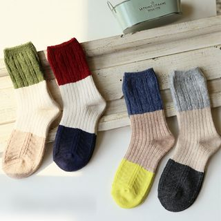 CherryTuTu Color Block Socks