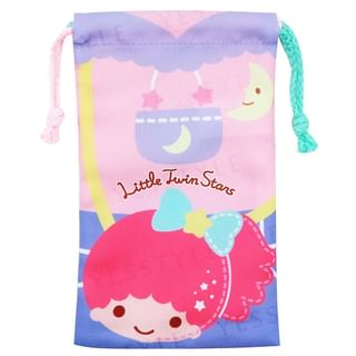 Sanrio Little Twin Stars Drawstring Bag 11 x 19 cm 1 pc