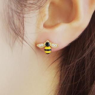 soo n soo Bee Piercing Single Earring (Single)