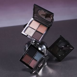 Kaxier - Starry Shattered Light 4-Color Eyeshadow Palette - 4 Types P03# Whispering Embers - 6g