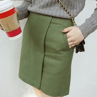 Dute High-Waist Pencil Skirt