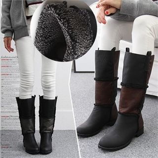 Reneve Patchwork Tall Boots