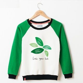Onoza Leaf-Print Pullover