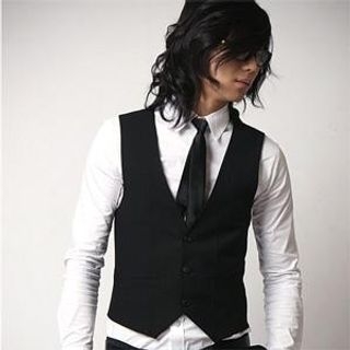 buttoned vest