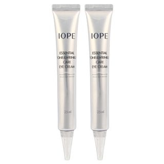 IOPE Set of 2: Essential Tone & Wrinkle Care Eye Cream 25ml 25ml