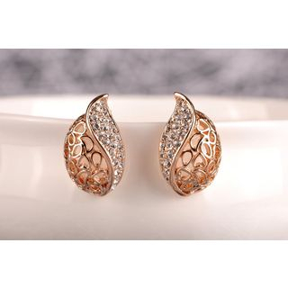 Best Jewellery Rhinestone Perforated Earrings