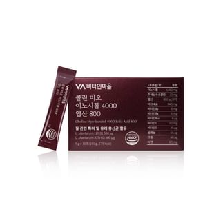 Choline Myo-Inositol 4000 Folic Acid 800 5g x 30 sticks