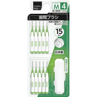 matsukiyo - Interdental Brush M 15 pcs