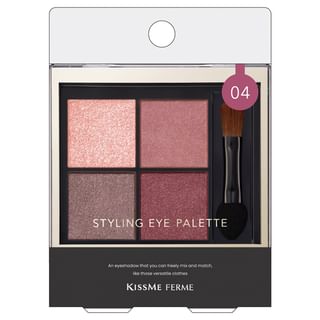 ISEHAN - Kiss Me Ferme Styling Eye Palette 04 Vintage Plum