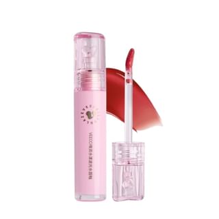 Veecci - Shimmering Watery Lip Gloss - 6 Colors V06# Bean Paste - 2.5G