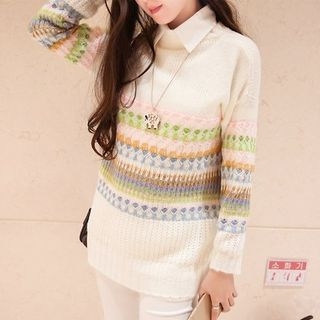Soft Luxe Patterned Sweater