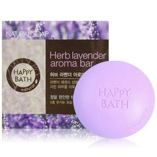 HAPPY BATH Herb Lavender Aroma Bar  4pcs