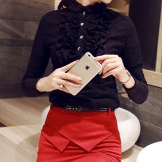 Athena Ruffled Blouse