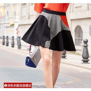 Sentubila Panel A-Line Skirt