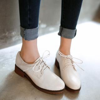 Pangmama Lace-Up Oxfords