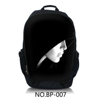 Quinto Head Pattern Backpack